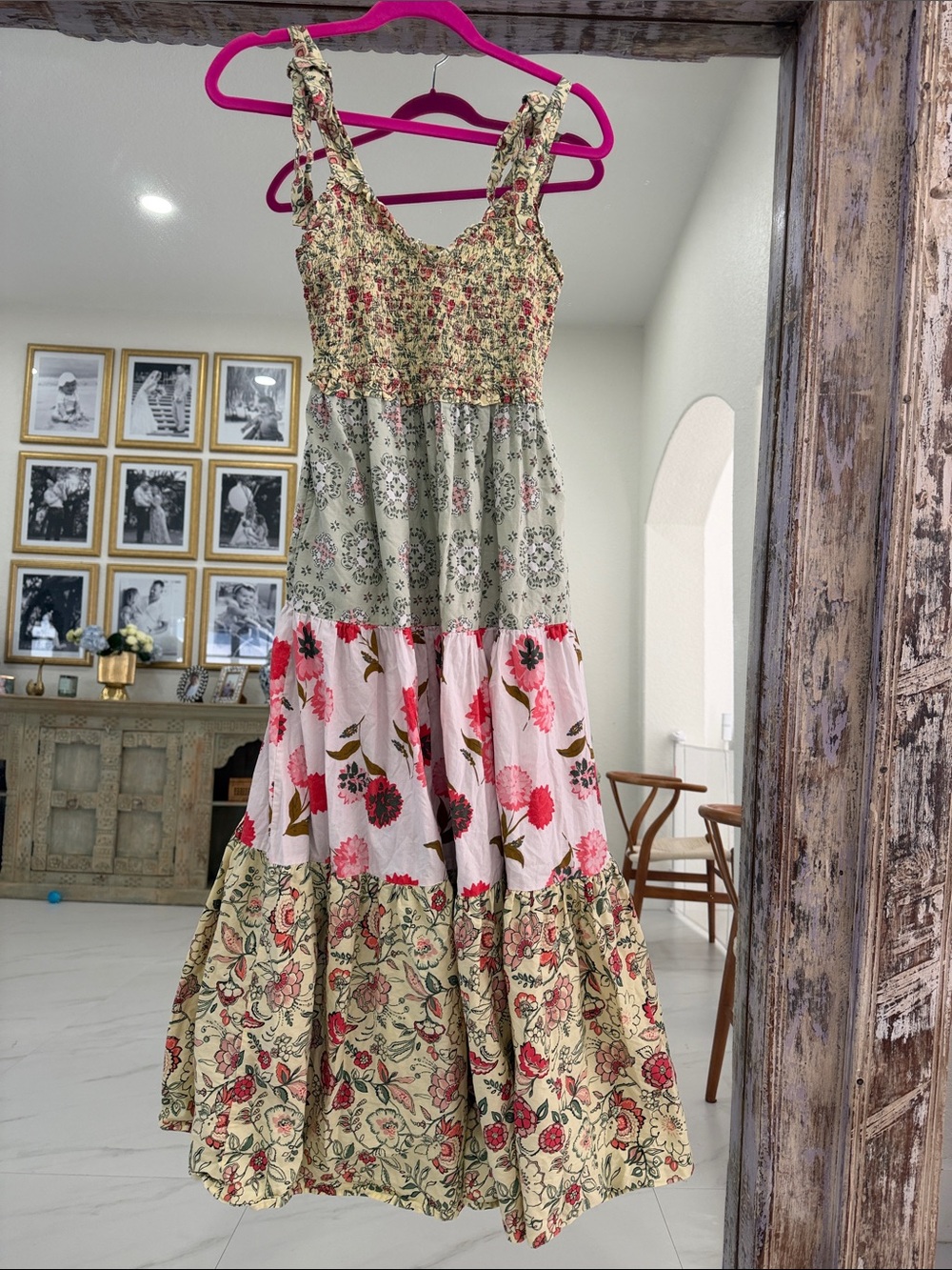 Nanette Lepore Floral Tiered Maxi Dress